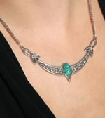 Celtic jewellery necklace